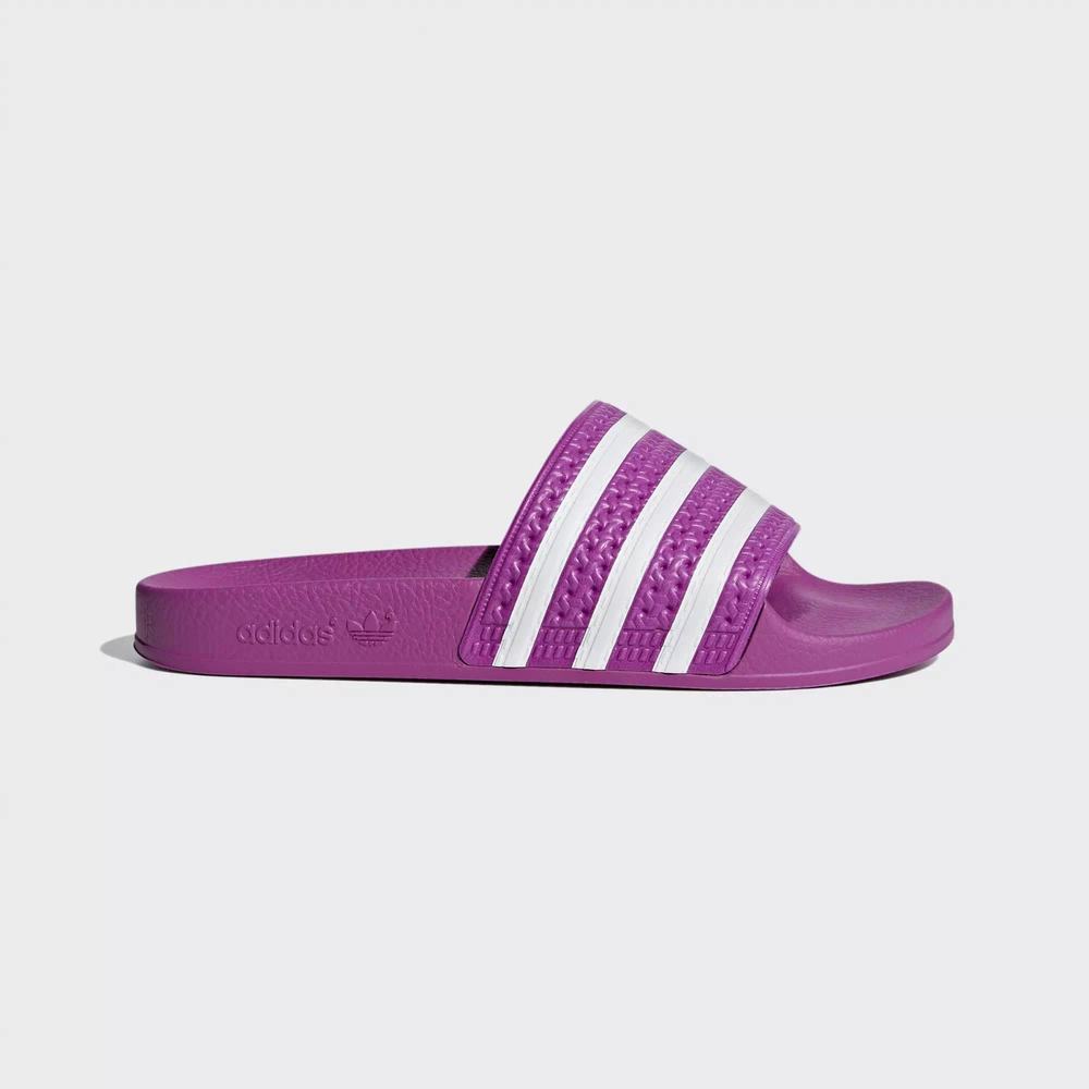 Adidas Adilette Chanclas Rosas Para Mujer (MX-13335)